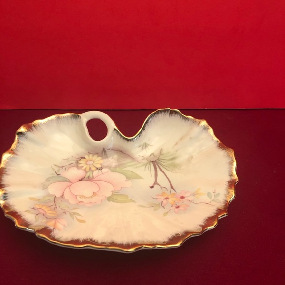 Vintage fine porcelain by JS candy dish - Picture 4 of 6